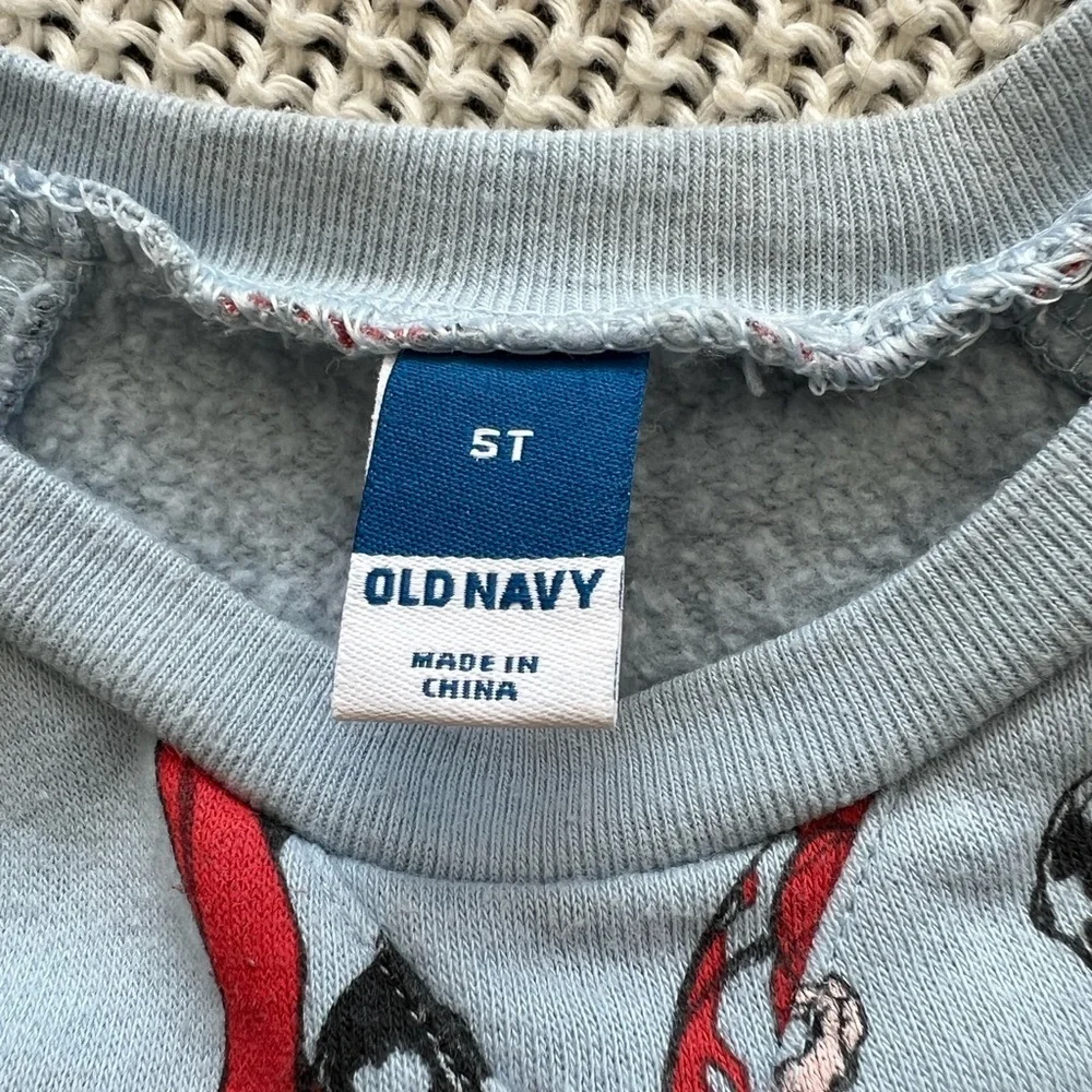 Old Navy Marvel Kids Gray Graphic Sweatshirt